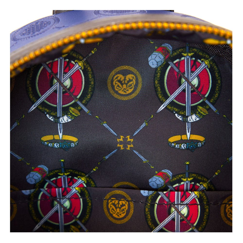 Intérieur du sac à dos Loungefly SdA Rohirrim