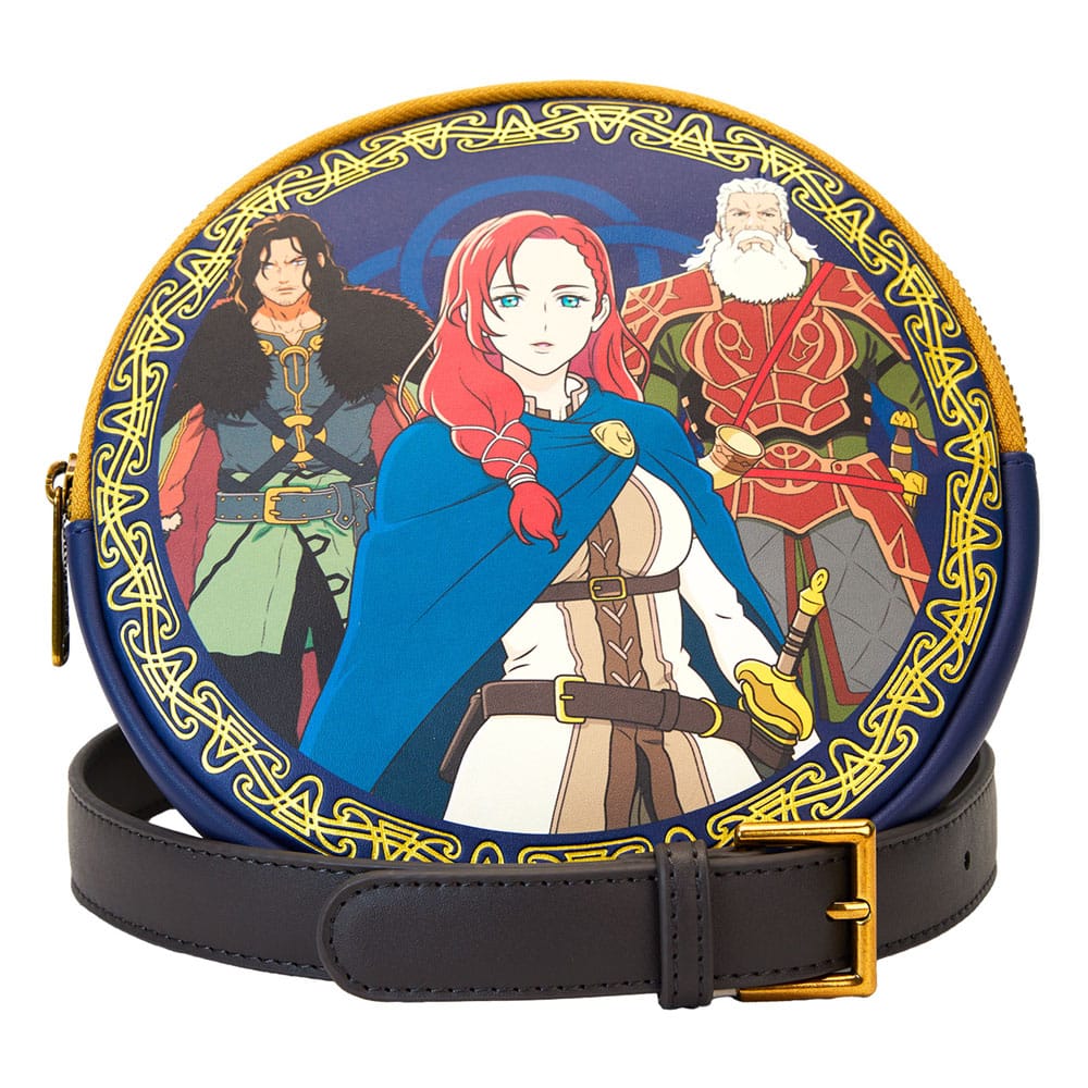 Sac à dos Loungefly SdA Rohirrim porté par une personne