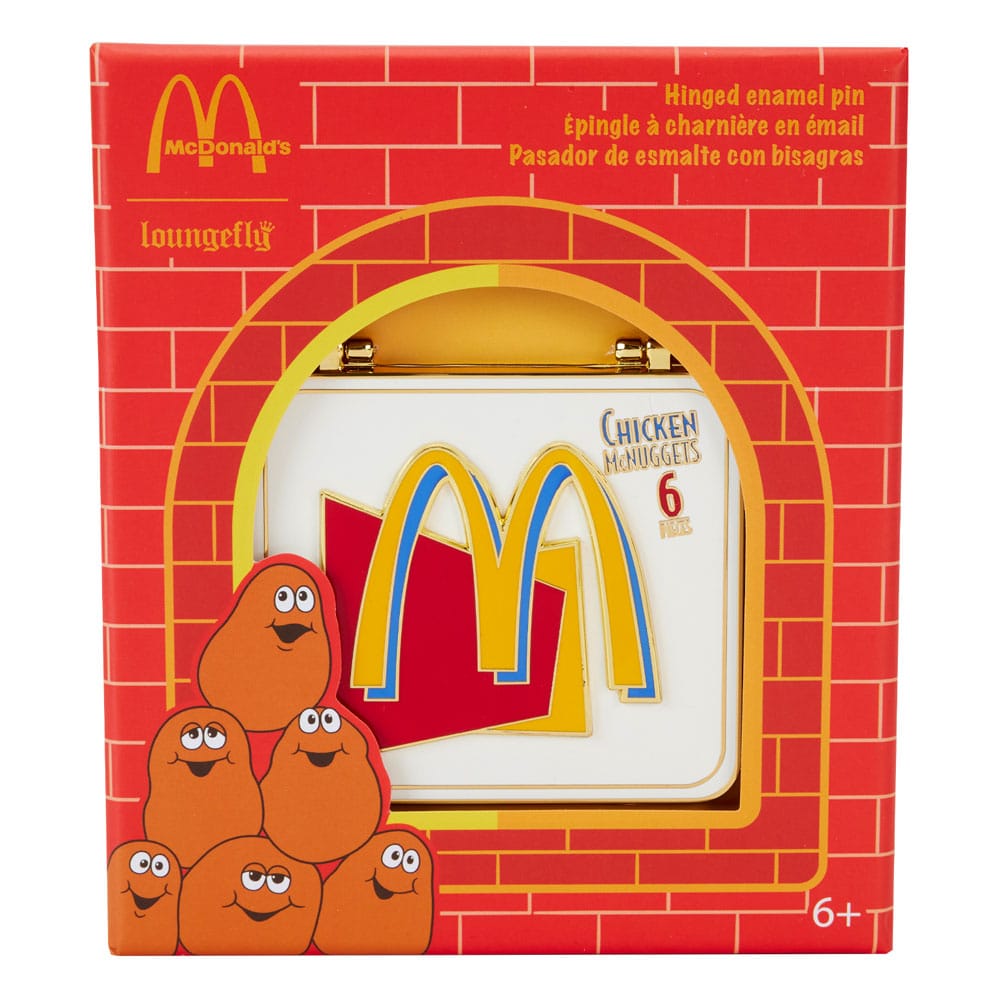 Assortiment de 12 pins émaillés Loungefly McDonalds Happy Meal dans leurs boîtes mystères
