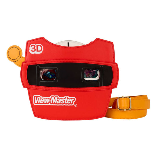 Sac à bandoulière Loungefly View-Master avec porte-monnaie, vue de face