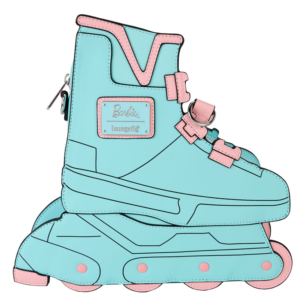 Intérieur et compartiments du sac Loungefly Barbie Figural Skate