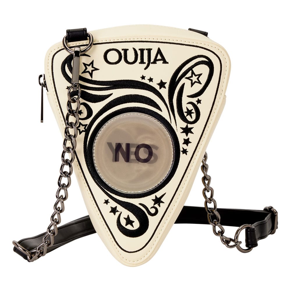 Sac à bandoulière Loungefly Ouija Hasbro, vue de face détaillée