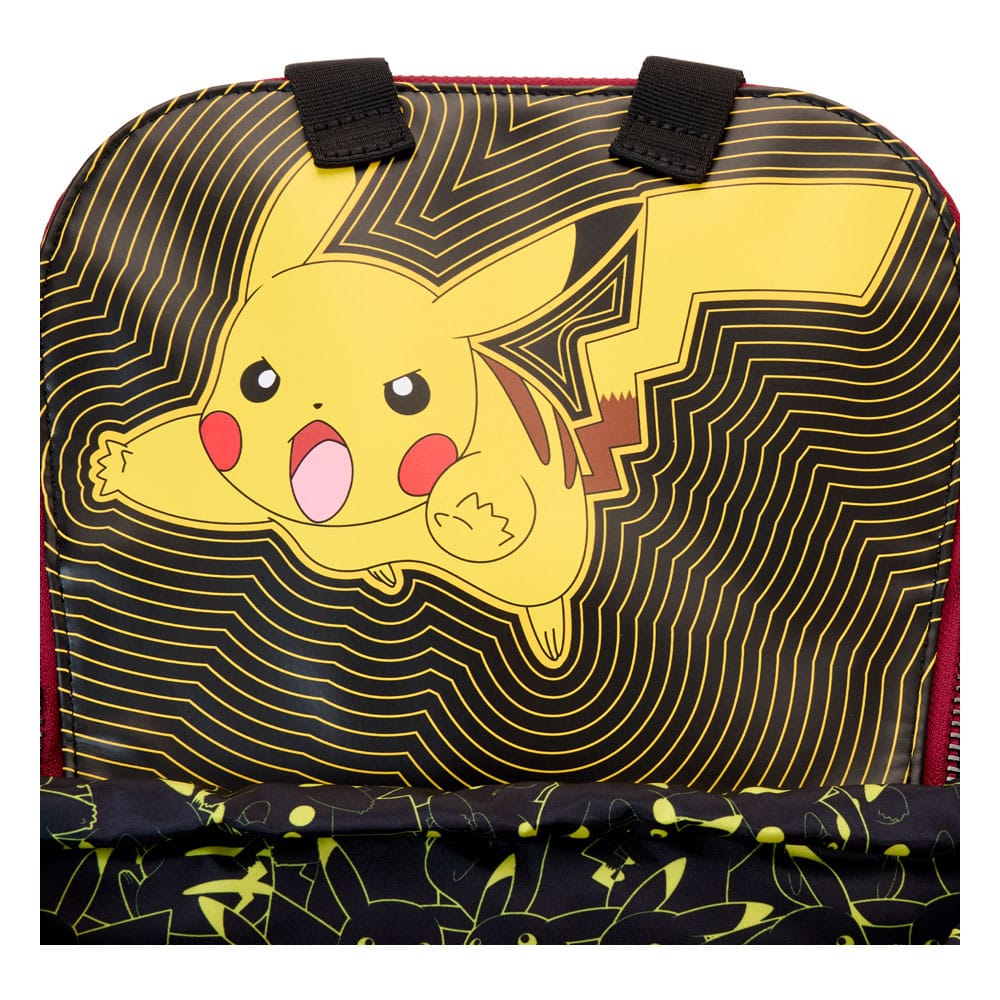 Logo Loungefly et détails de finition du sac à dos Pokémon Collectr