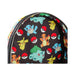 Intérieur ou détail de la matière du mini sac à dos Loungefly Pokémon