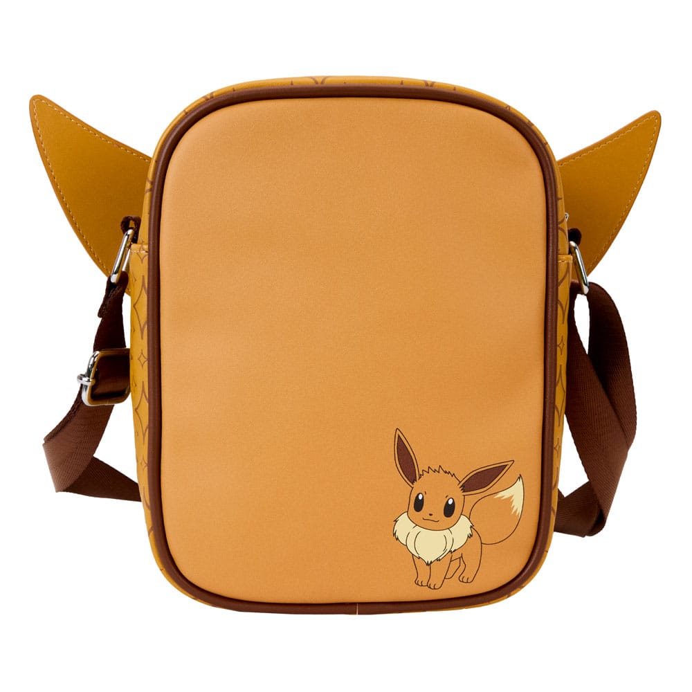 Intérieur spacieux du sac Loungefly Pokémon Eevee, compartiment principal