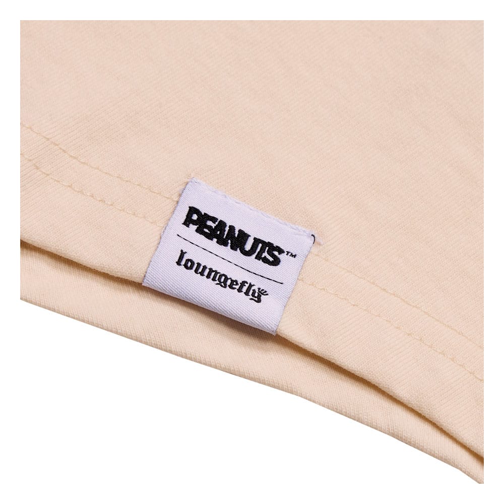 Détail du motif Peanuts Sporty sur le T-shirt Loungefly