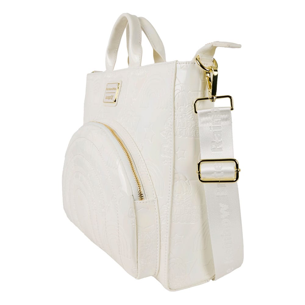 Sac à porter Loungefly Blondine convertible porté sur le dos