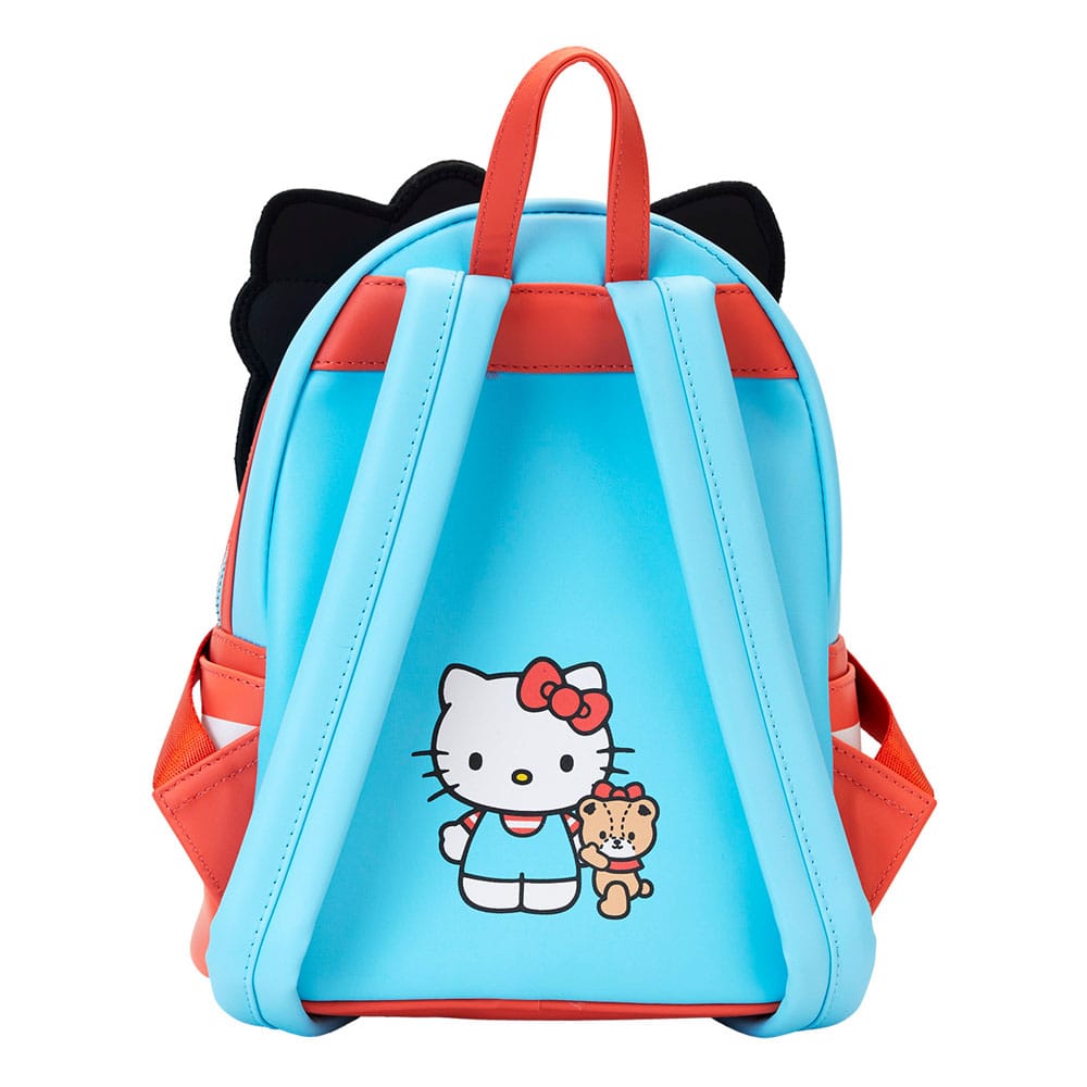 Vue latérale du sac à dos Loungefly Hello Kitty & Bear