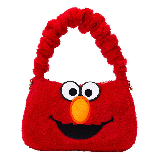 Sac bandoulière Elmo Loungefly peluche vue de face