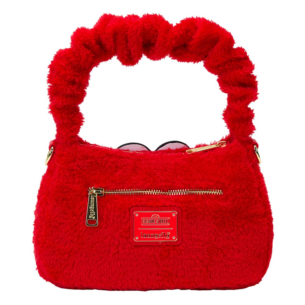Vue arrière du sac Loungefly Elmo avec logo
