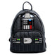 Mini sac à dos Loungefly Star Wars Darth Vader Light Up, vue de face illuminée