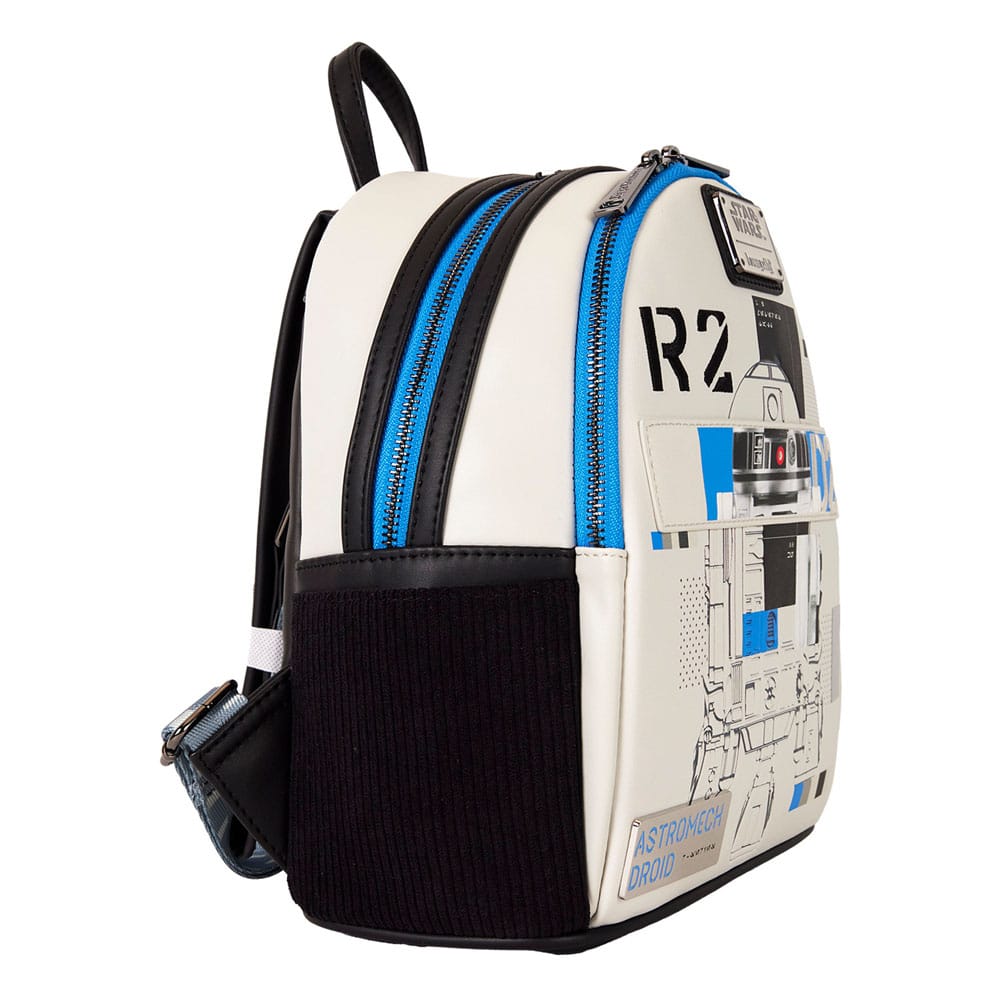 Vue latérale du mini sac à dos Loungefly Star Wars