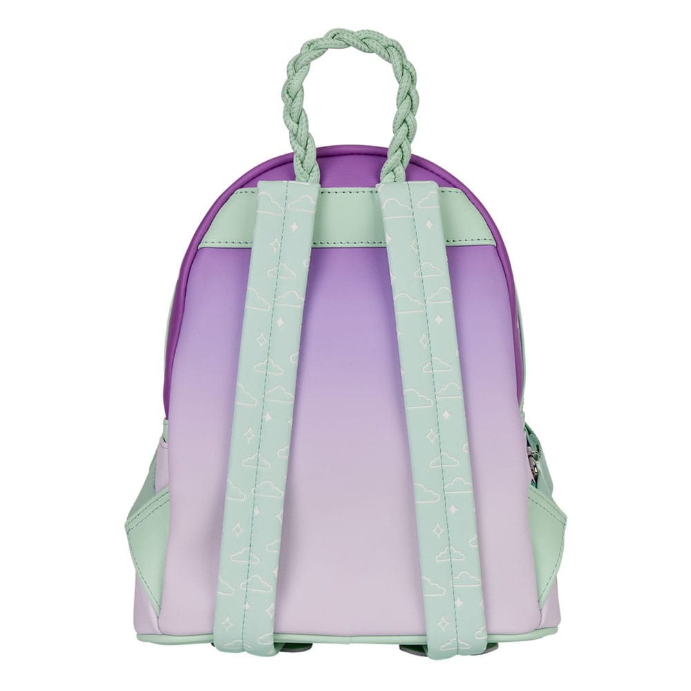 Vue latérale du mini sac à dos Star Wars Grogu Loungefly