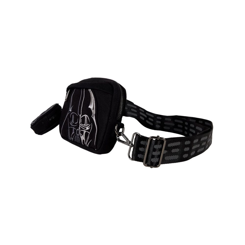 Détail du logo Star Wars sur le sac Sling Loungefly