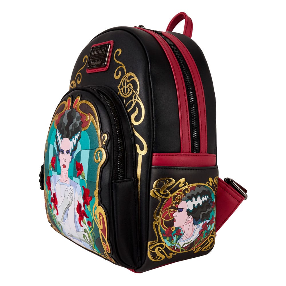 Mini sac à dos Loungefly La Fiancée de Frankenstein Universal Monsters vue de dos