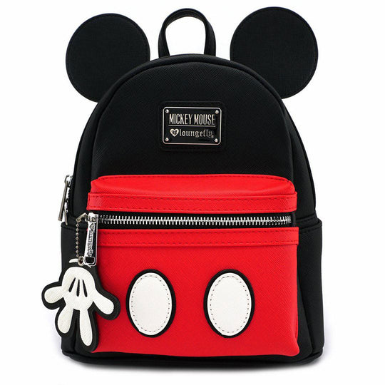 Sac à dos Loungefly Disney Mickey Mouse officiel, vue de face