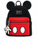 Sac à dos Loungefly Disney Mickey Mouse officiel, vue de face