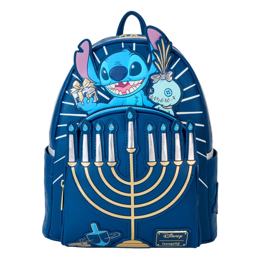 Sac à dos Loungefly Lilo & Stitch Mini Menorah Stitch vue de face