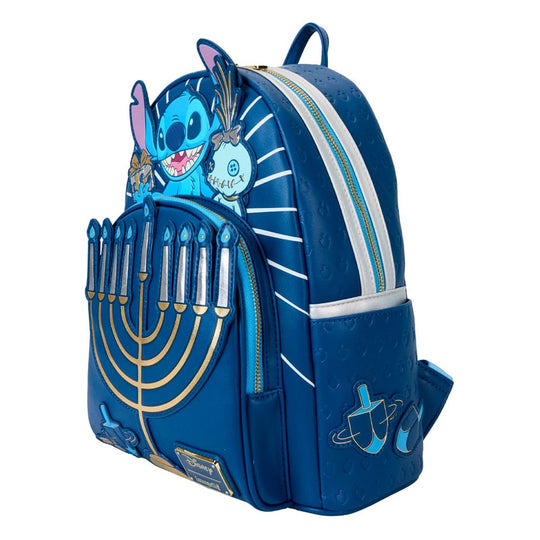 Sac à dos Loungefly Lilo & Stitch vue de côté, montrant la profondeur