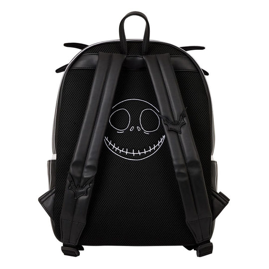 Sac à dos Loungefly Mr. Jack Skellington avec vue latérale et bretelles