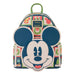 Sac à dos Loungefly Disney Mini Mickey Minnie Holiday vue de face