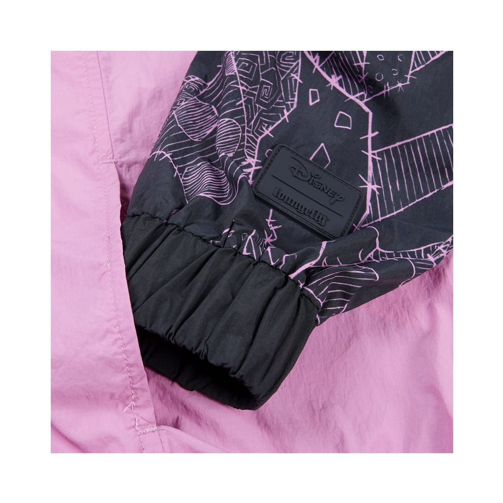 Veste coupe-vent Loungefly Sally de dos, affichant le design complet