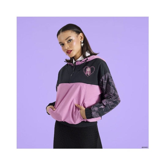 Manche de la veste windbreaker Sally avec détails de couture