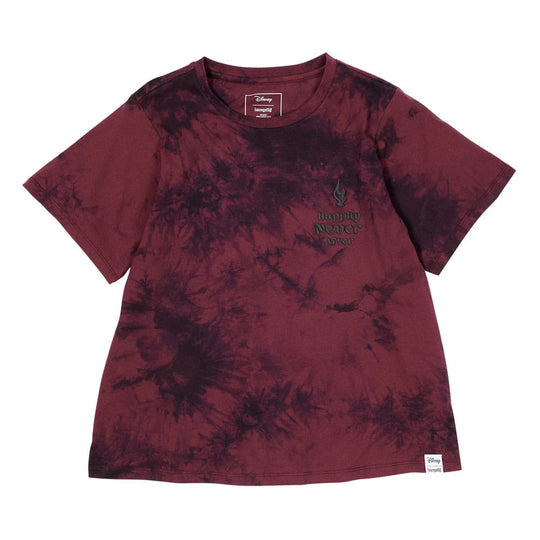 T-shirt unisexe Loungefly Disney Villains Swing, vue de face avec les personnages