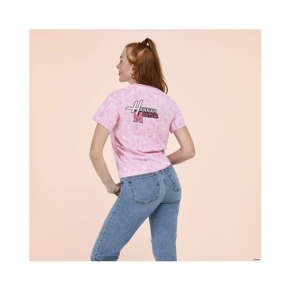 Vue arrière du T-shirt unisexe Hannah Montana Loungefly.