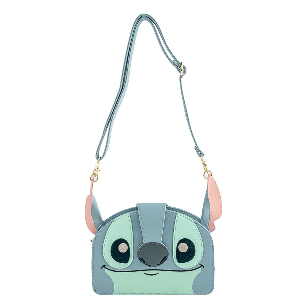 Sac à bandoulière Disney Lilo & Stitch Loungefly porté ou avec bandoulière réglable