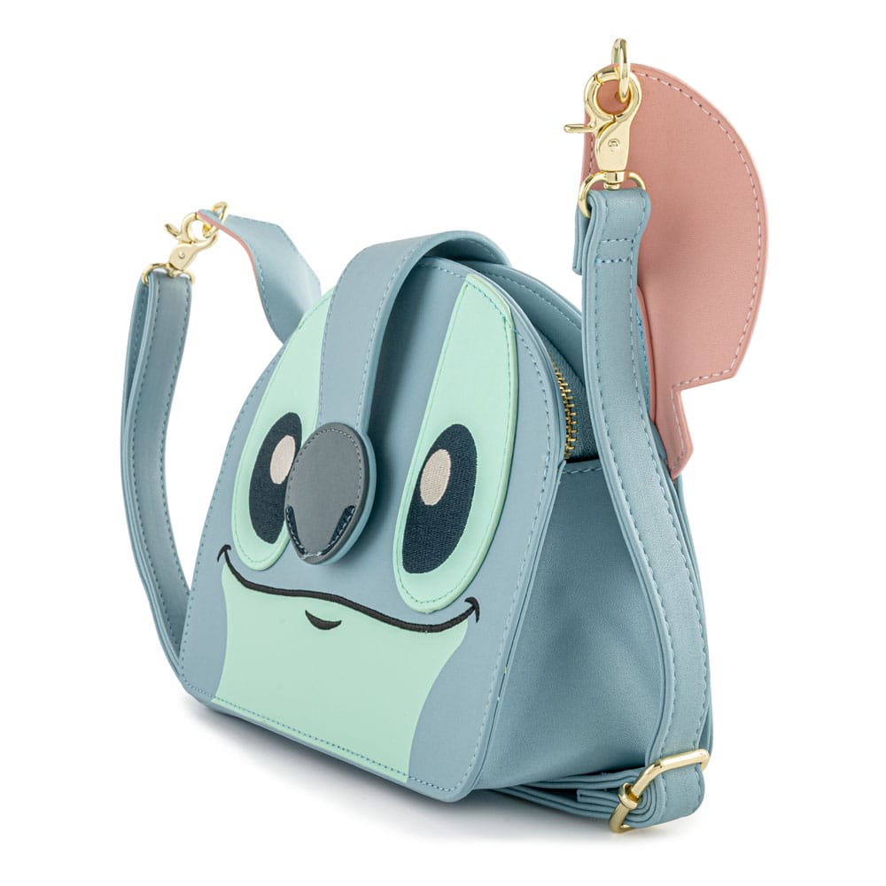 Intérieur du sac Loungefly Lilo & Stitch Luau Cosplay avec doublure imprimée