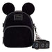 Sac bandoulière Loungefly Mickey Mouse 100th Anniversary Corduroy vue de face