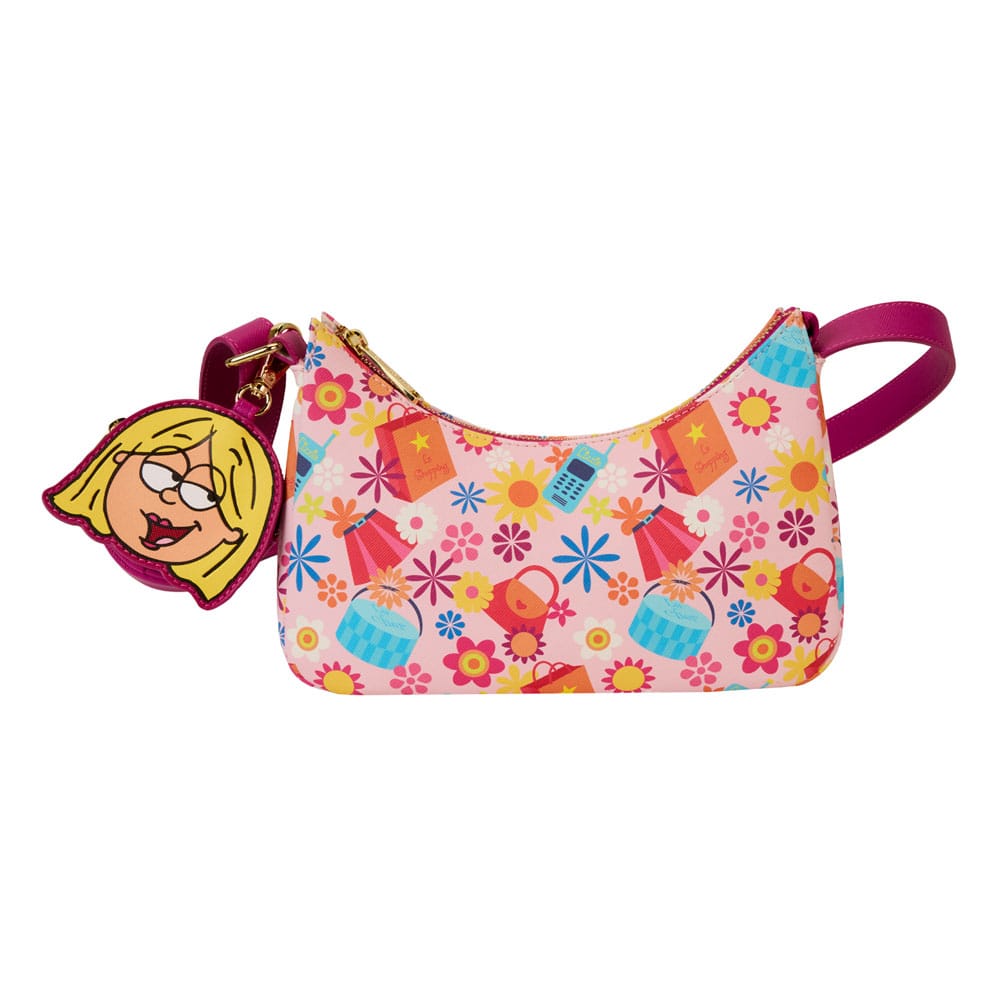 Sac à bandoulière Loungefly Lizzie McGuire Disney, vue de face, design coloré et rétro