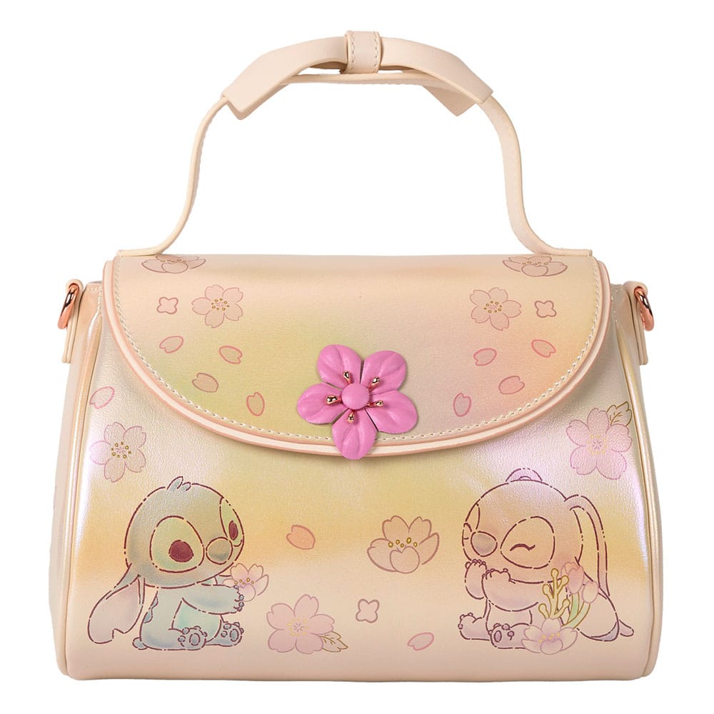 Sac bandoulière Loungefly Disney Stitch Bow Handle, vue de face