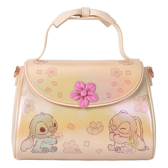 Sac bandoulière Loungefly Disney Stitch Bow Handle, vue de face