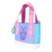 Sac shopping Loungefly Daisy Duck, détail du motif et de la matière nylon
