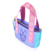 Mini sac Loungefly Daisy Duck, vue de profil montrant la profondeur