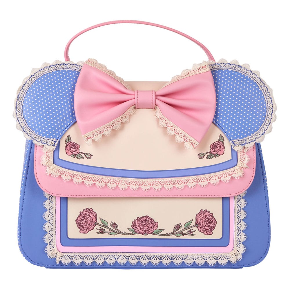 Sac bandoulière Loungefly Disney Minnie Floral & Lace Ears vue de face