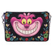 Sac bandoulière Loungefly Disney Cheshire Cat Alice au Pays des Merveilles, vue de face