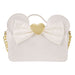 Sac bandoulière Loungefly Disney Wedding vue de face, détails mariage