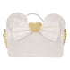 Sac bandoulière Loungefly Disney Wedding vue de face, détails mariage