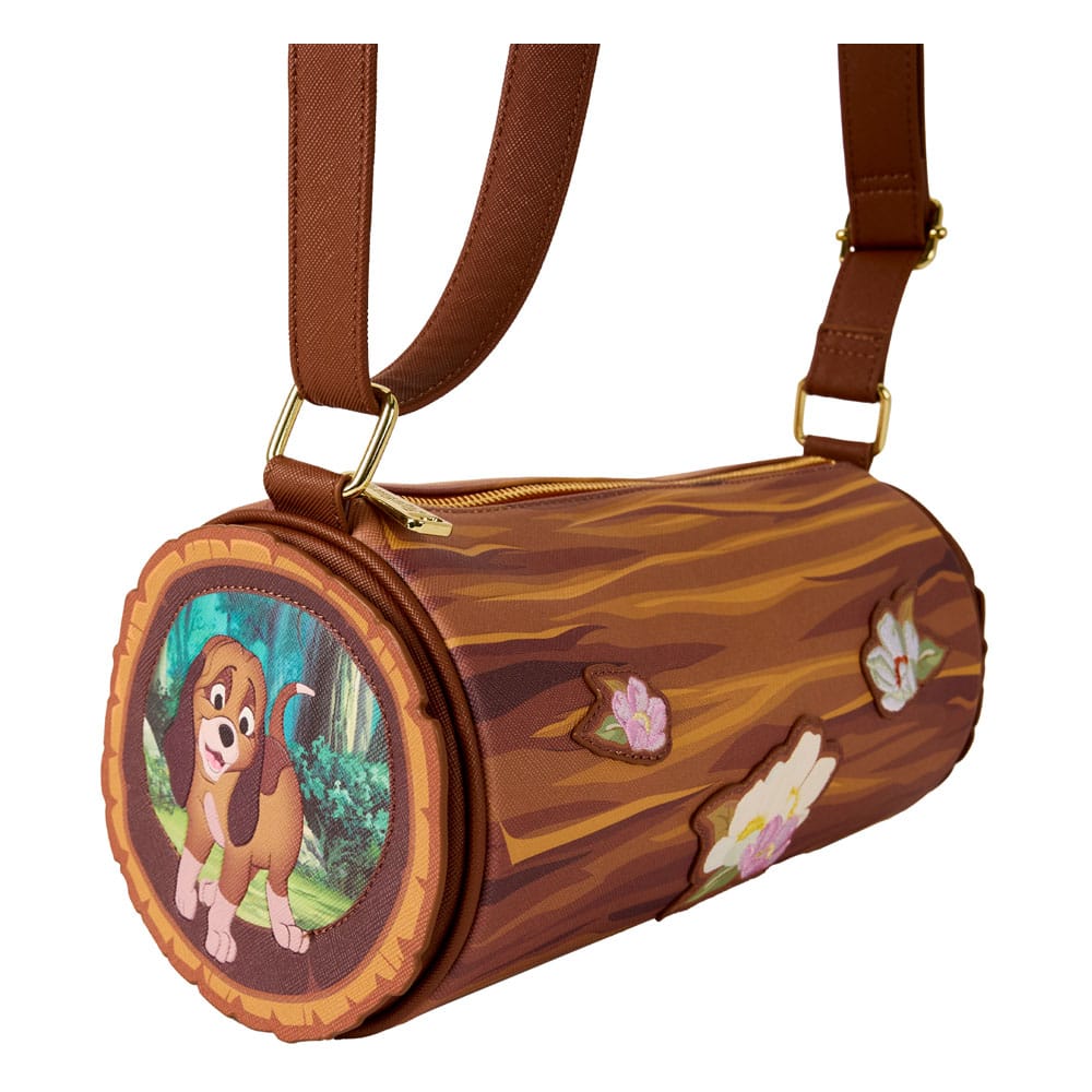 Sac à bandoulière Loungefly Disney The Fox and the Hound vue de côté