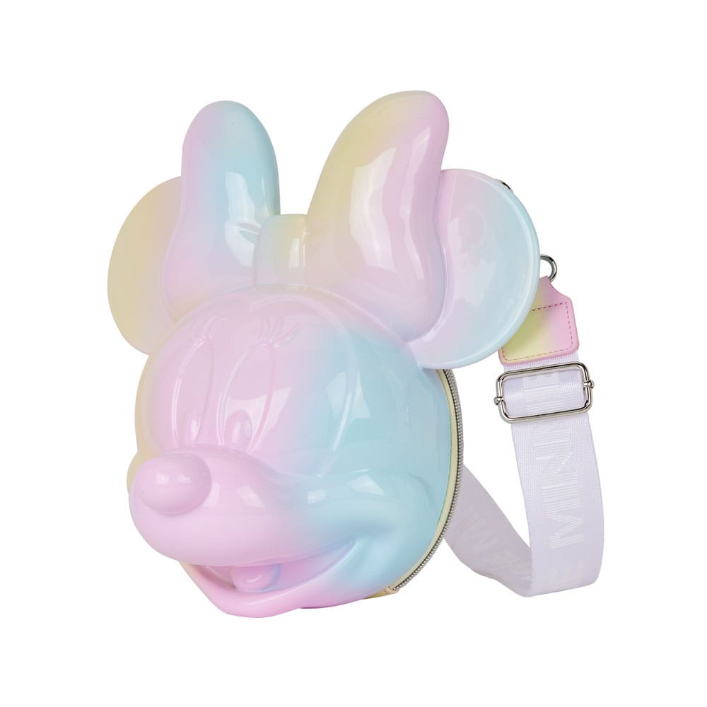 Intérieur du sac Loungefly Minnie Mouse Tie Dye, montrant la doublure