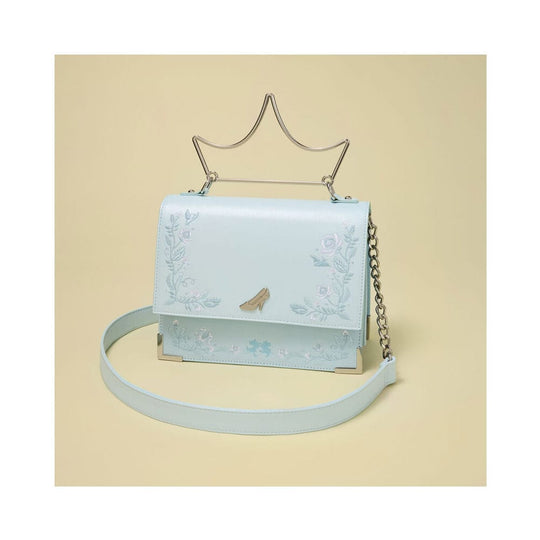 Intérieur du sac bandoulière Cendrillon Loungefly, doublure imprimée