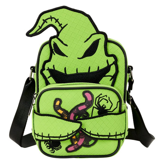 Sac bandoulière Loungefly Oogie Boogie L'Étrange Noël de Mr. Jack vue de face