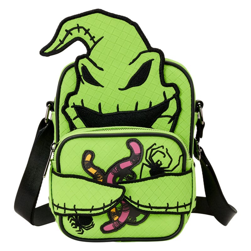 Sac bandoulière Loungefly Oogie Boogie L'Étrange Noël de Mr. Jack vue de face