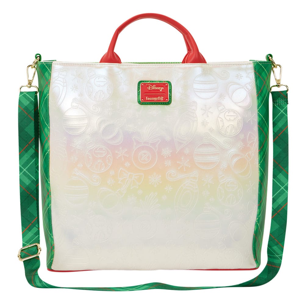 Sac à porter Loungefly Lilo & Stitch Holiday porté sur l'épaule