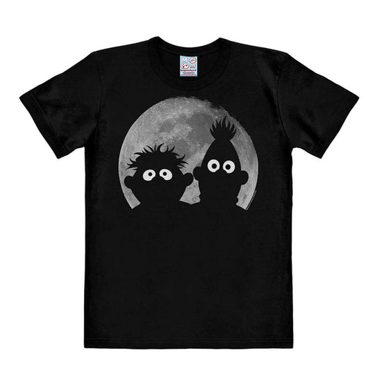 T-shirt Rue Sésame Ernie & Bert "Moon" Logoshirt officiel en coton taille XL