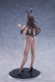 Vue rapprochée du buste de la statuette Bunny Girl Lovecacao