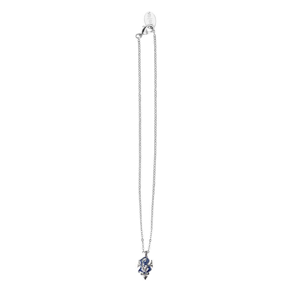 Collier pendentif Beauxbâtons Harry Potter Cinereplicas sur fond blanc